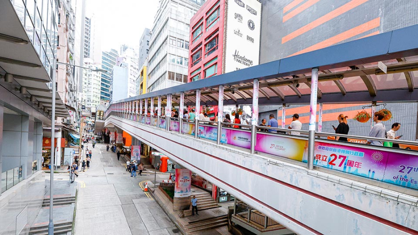 中環半山扶手電梯